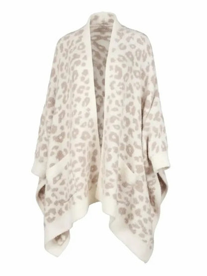 Women's Sherpa Wearable Blanket Poncho