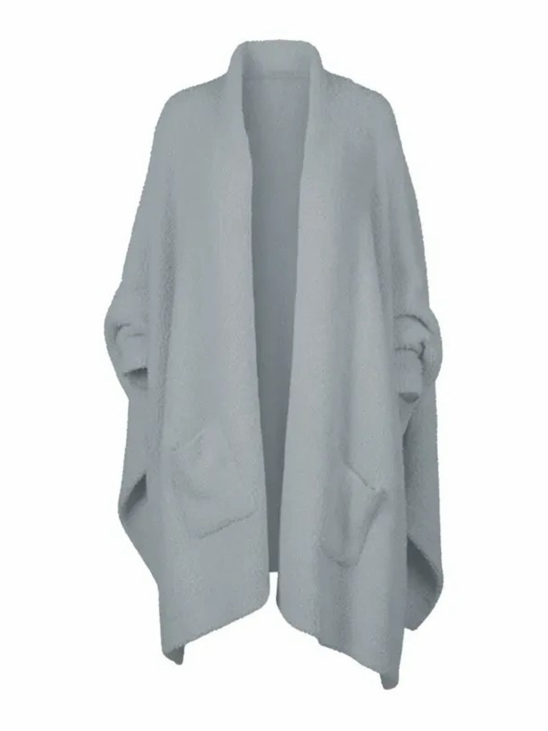 Women's Sherpa Wearable Blanket Poncho