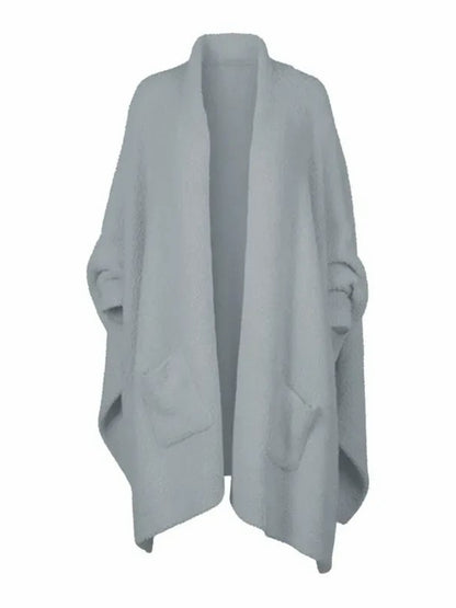 Women's Sherpa Wearable Blanket Poncho