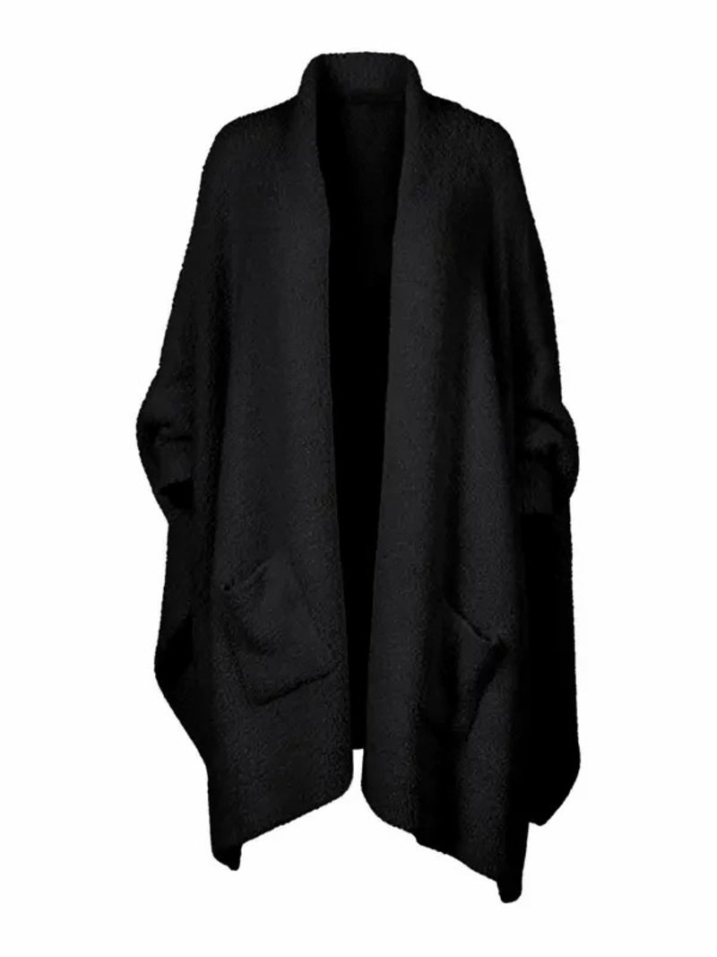 Women's Sherpa Wearable Blanket Poncho