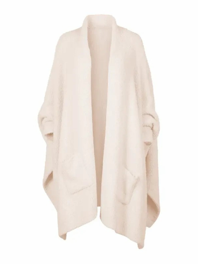 Women's Sherpa Wearable Blanket Poncho