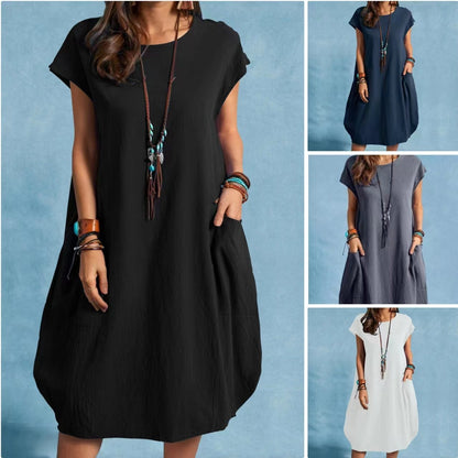 2023 Women's Loose Casual Pocket Dress