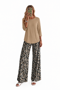 Khaki/Floral