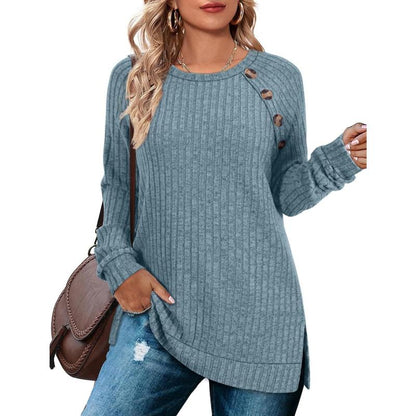 Long Sleeve Shirts for Women Lightweight Button