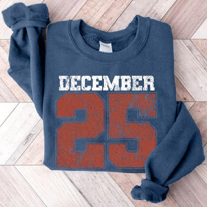 Limited time sale🔥December 25 Retro Christmas Crewneck Sweatshirt