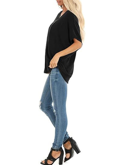 Womens Summer Dolman Sleeve T shirts (BUY 2 FREE SHIPPING)