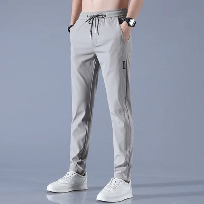 Men’s ice silk casual pants