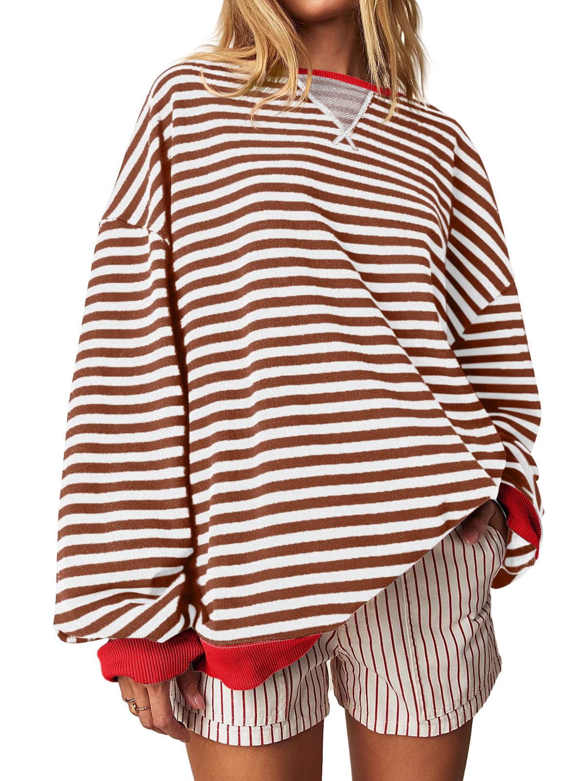 ✨Women's Striped Oversized Sweatshirt