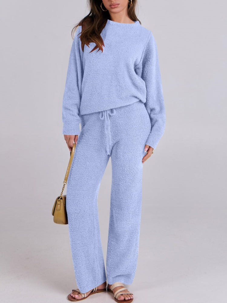 ✨Fuzzy Fleece Lounge Sets 2 Piece Outfits