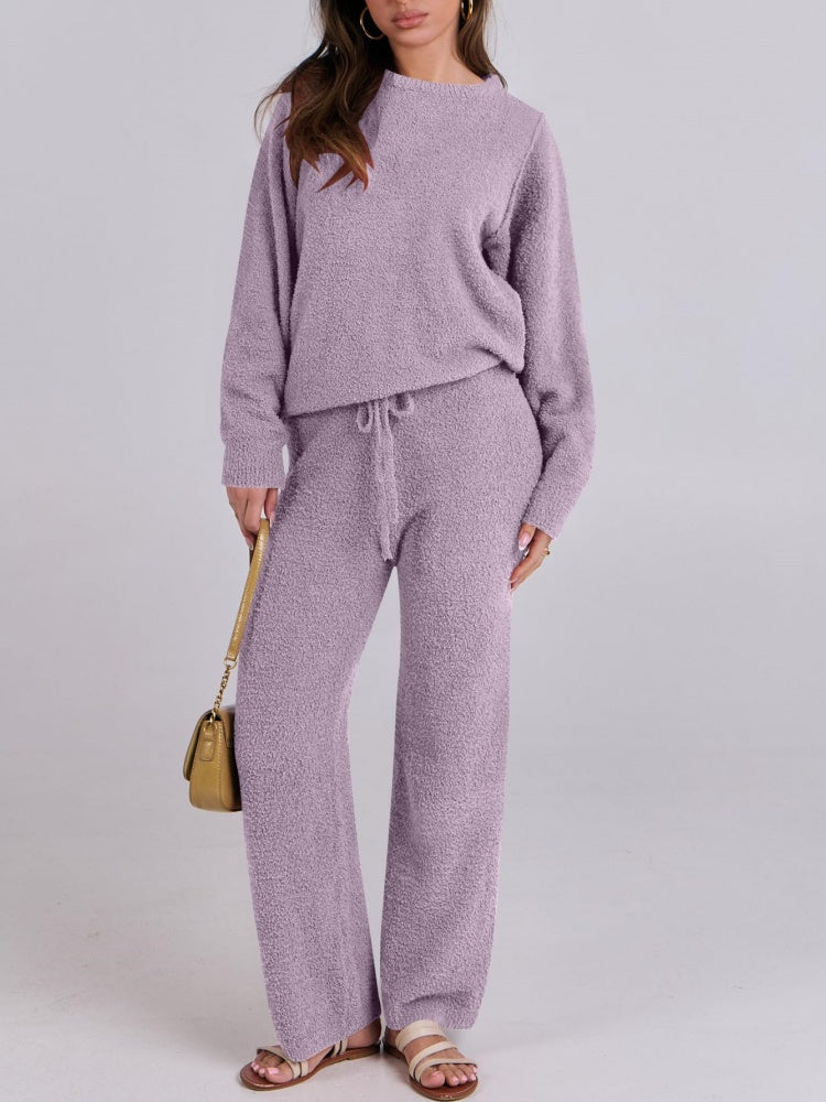 ✨Fuzzy Fleece Lounge Sets 2 Piece Outfits