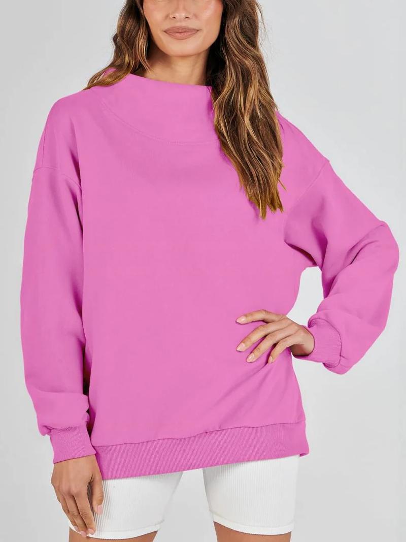 2026 Women's Half Turtleneck Fleece Casual Sweatshirt