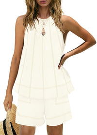 Beige White