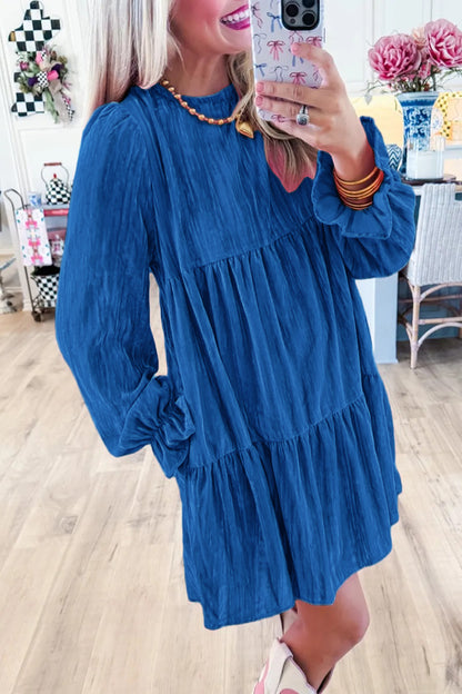 ✨Women's Velvet Dress Gorgeous Pink Luxury Dress with Pockets(Restocking! Shipping after February 10th!)