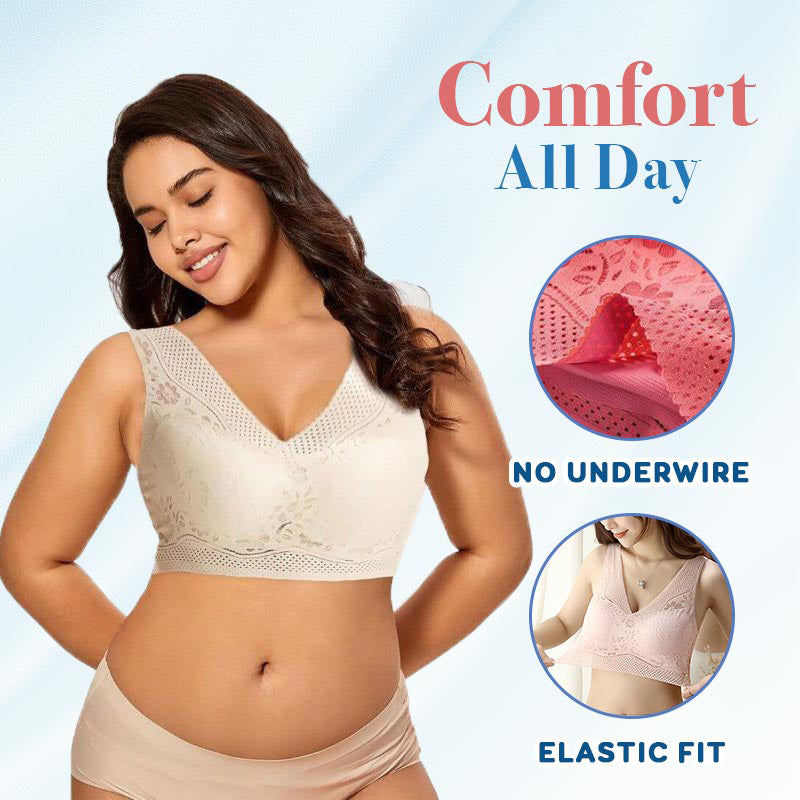 🔥BUY 1 GET 2 FREE -Sexy Beautiful Back Breathable Thin Bra
