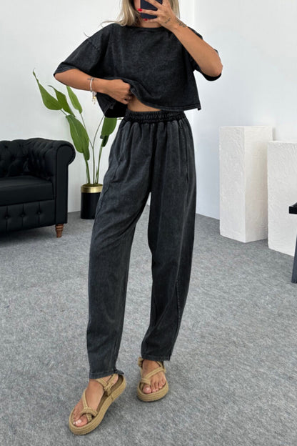 WOMEN'S T-Shirt WASHED SET (BUY 2 FREE SHIPPING)