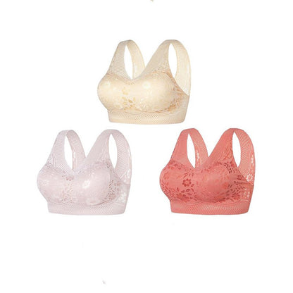 🔥BUY 1 GET 2 FREE -Sexy Beautiful Back Breathable Thin Bra