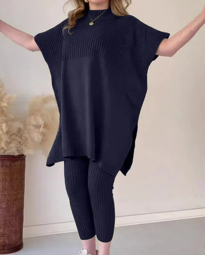 ⏰Clearance Sale 50% Knitted Two-piece Set(Buy 2 Free Shipping)