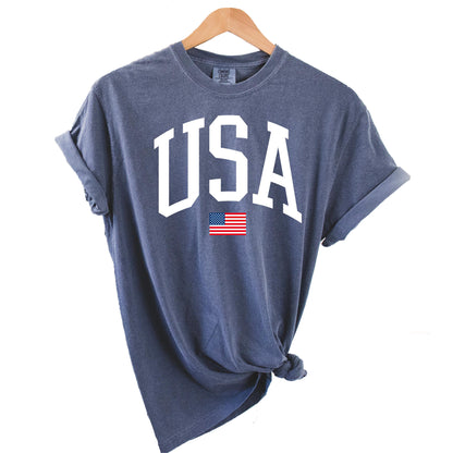 ✨USA 4th of July Flag Comfort Colors Tee(Buy 3 Free Shipping)