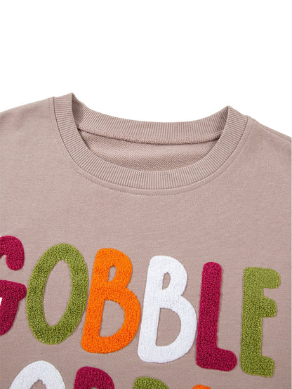 Thanksgiving Graphic Crew Neck Pullover