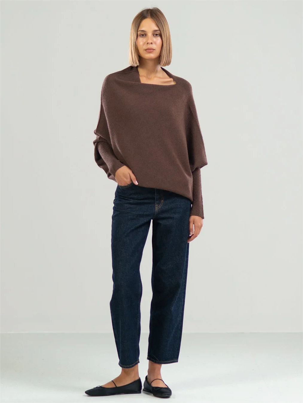 Hot Sale New Asymmetric Draped Jumper (Buy 2 Free Shipping)