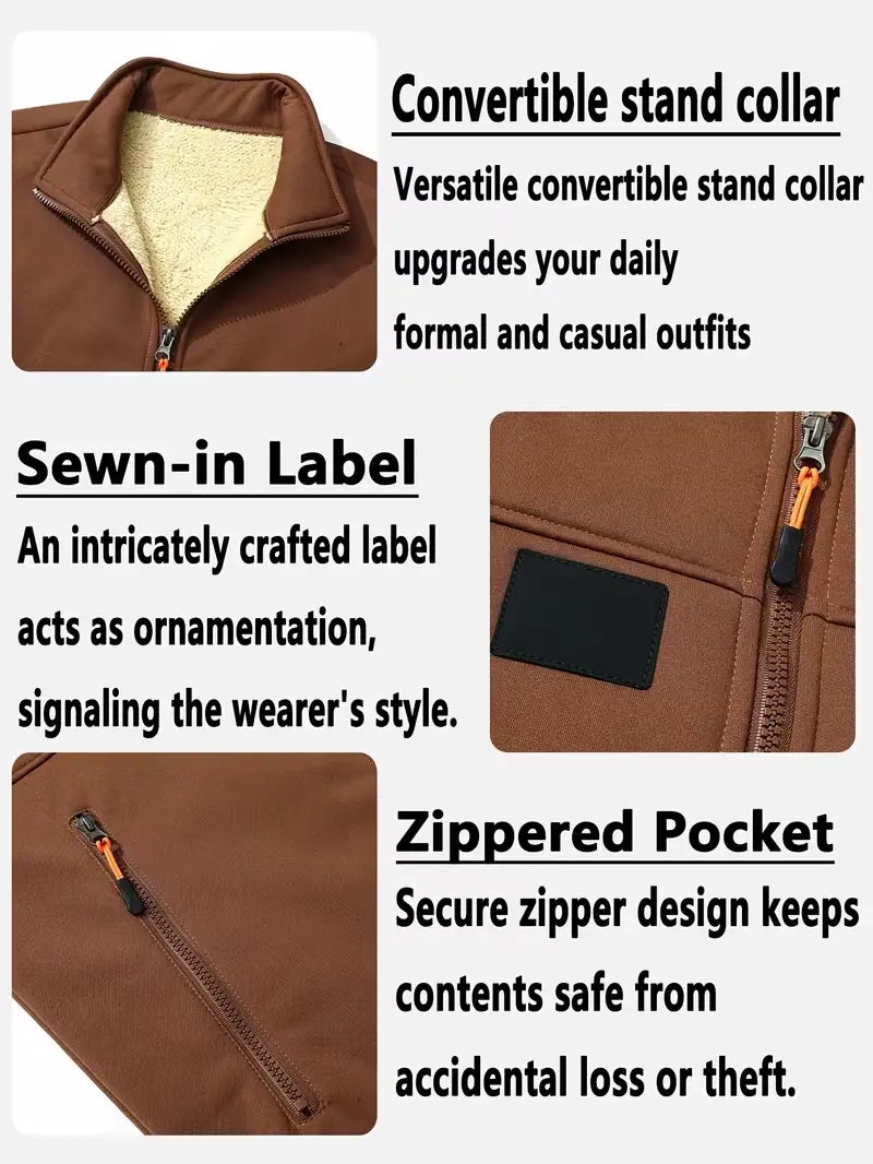 Women Fleece Lined Zip Front Vest