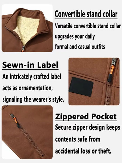 Women Fleece Lined Zip Front Vest
