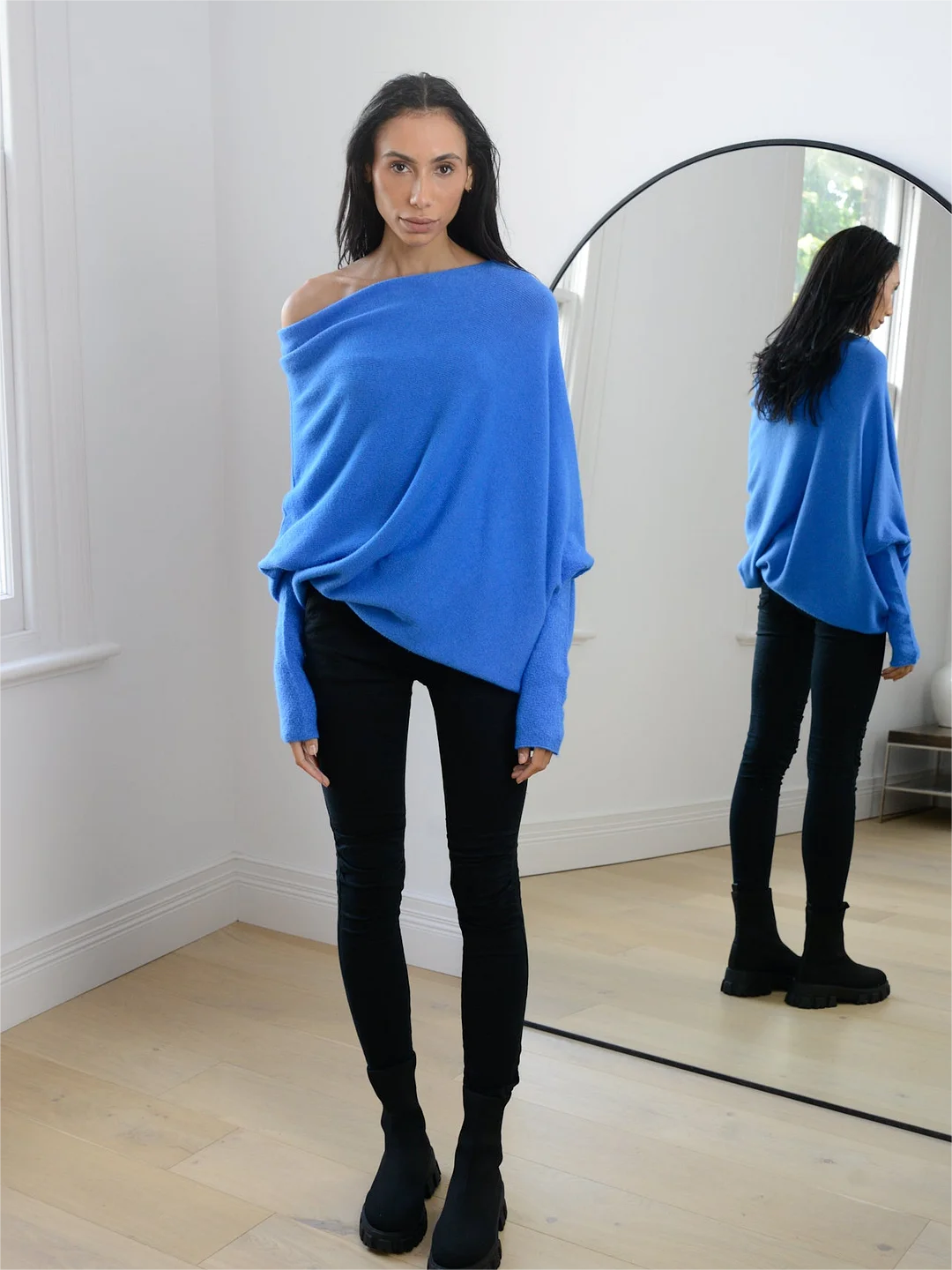 Hot Sale New Asymmetric Draped Jumper (Buy 2 Free Shipping)