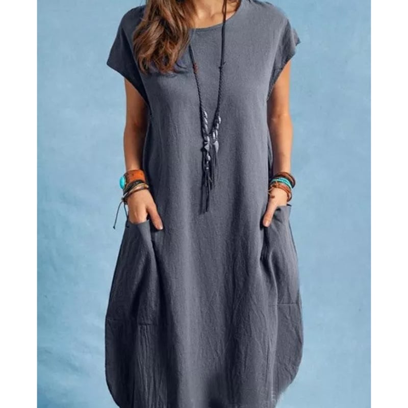 2023 Women's Loose Casual Pocket Dress