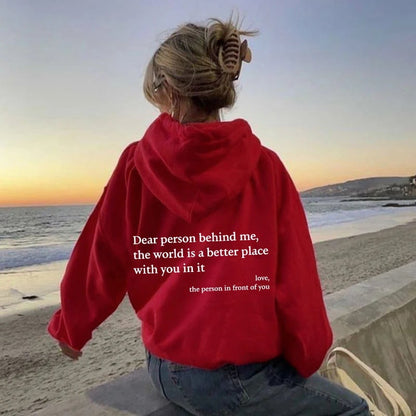 🎁'Dear Person Behind Me' Sweatshirt