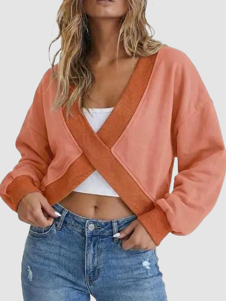 Women‘s Reversible Crewneck Sweatshirt