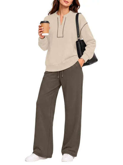 Women 2 Piece Casual Lounge Set