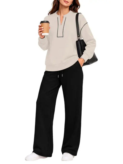 Women 2 Piece Casual Lounge Set