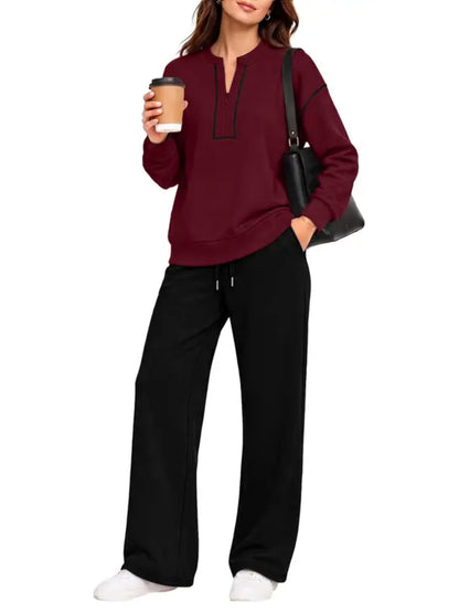 Women 2 Piece Casual Lounge Set