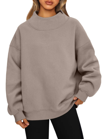 ✨Women's Half Turtleneck Fleece Casual Sweatshirt