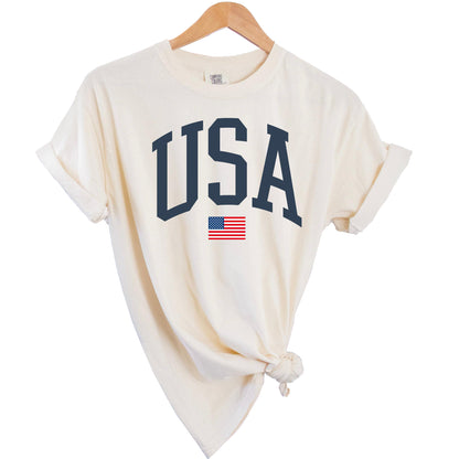 HOT SALE-USA 4th of July Flag Comfort Colors Tee(Buy 3 Free Shipping)