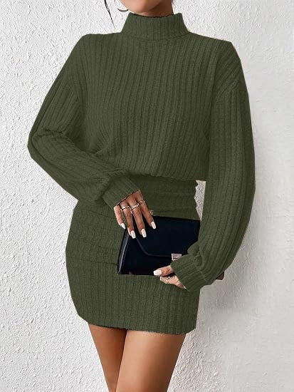 Women's Knitted Sweater Dress