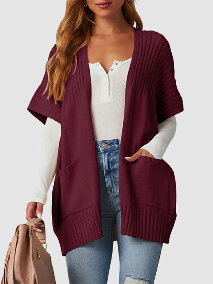 ✨Women's Lightweight Short Sleeve Knitted Cardigan