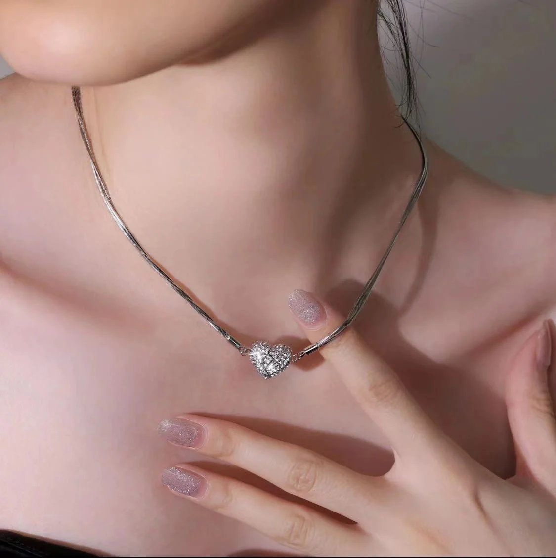 💖Magnetic Love Patchwork Necklace🔥Buy 2 and get 10% off