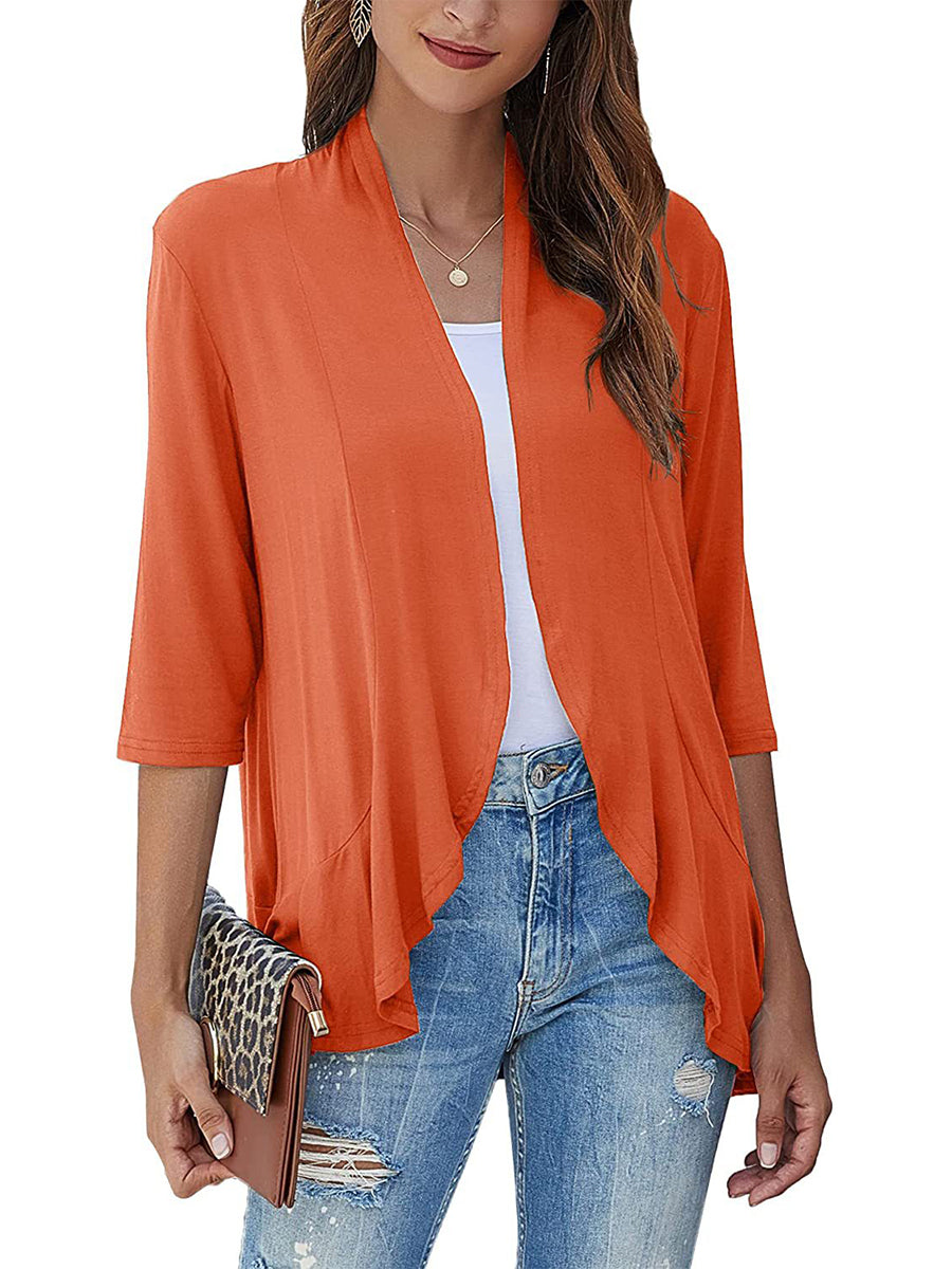 HOT SALE Women's Casual Lightweight Open Front Cardigans