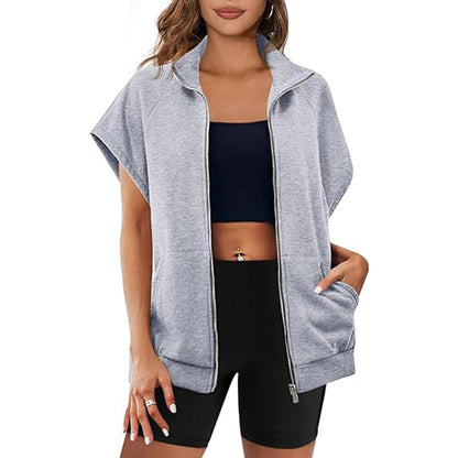 ⏰2024 NEW-Women's Sleeveless Oversized Casual Sweatshirt (BUY 2 FREE SHIPPING)