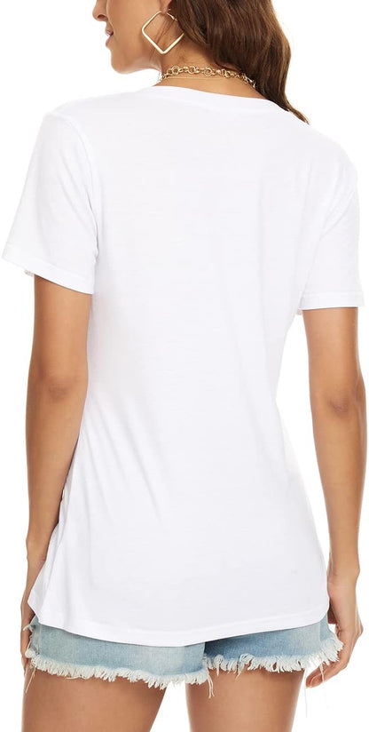 ✨Womens Tops Casual Basic T Shirt