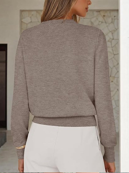 Women's Fall Lightweight Sweater Business Casual Tops