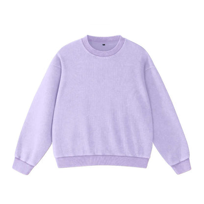 Vintage Crew Neck Waffle Acid washed Unisex Sweatshirts