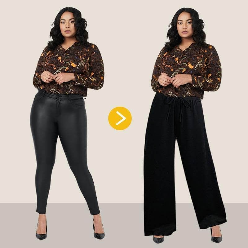 2023 Ladies Ice Silk Wide Leg Pants (Get 3 Pants For Only $39.98)