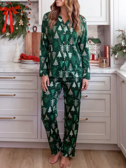 🎅Christmas Family Matching Printed Pajama Set