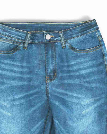 90s Vintage Classic Flare Hem High Waist Jeans