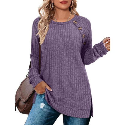Long Sleeve Shirts for Women Lightweight Button