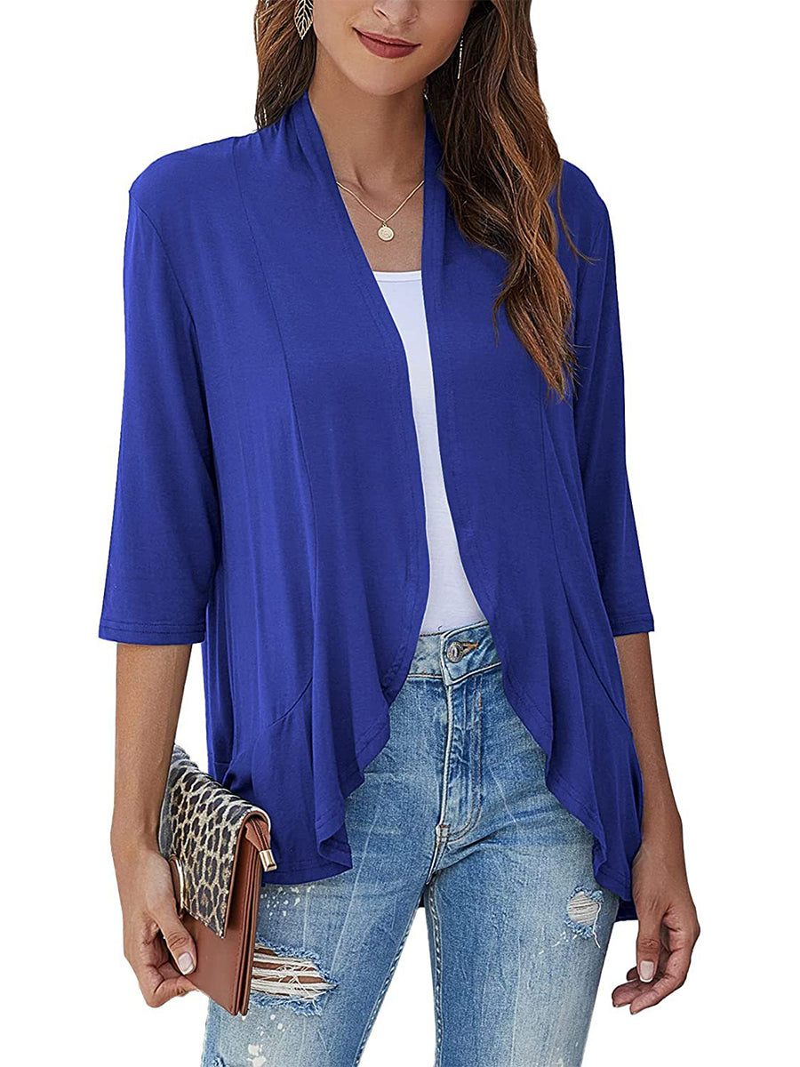 HOT SALE Women's Casual Lightweight Open Front Cardigans
