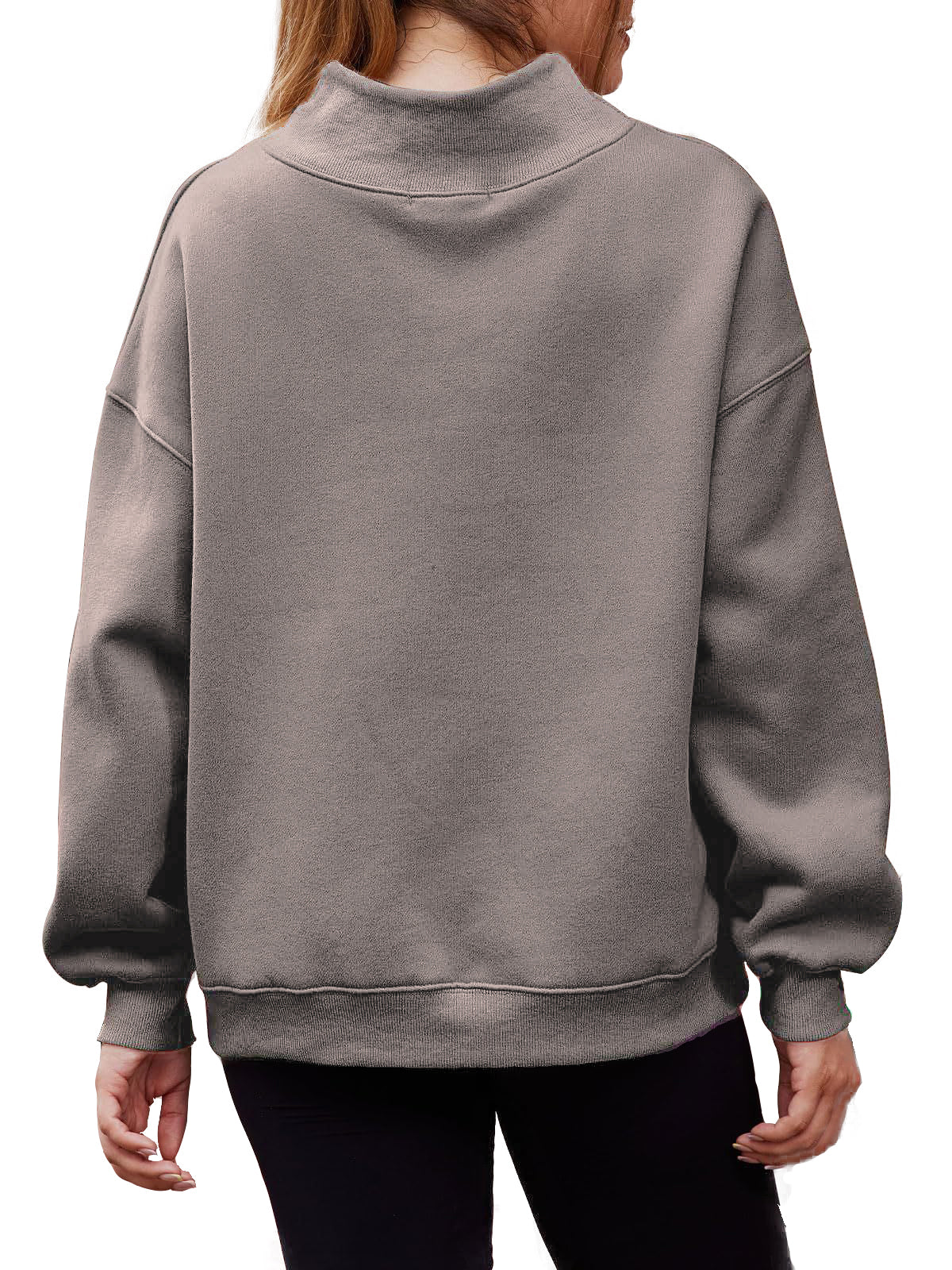 2026 Women's Half Turtleneck Fleece Casual Sweatshirt