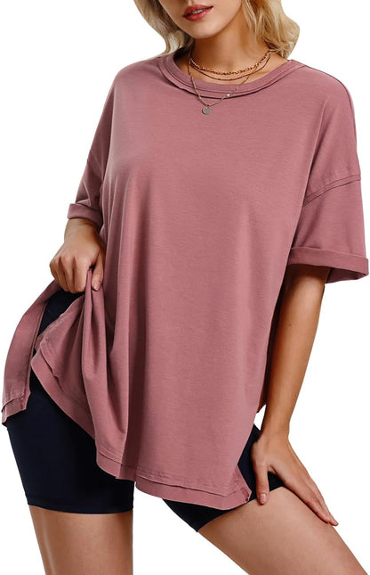 Womens Summer Oversized T Shirts ✨ BUY 3 FREE SHIPPING
